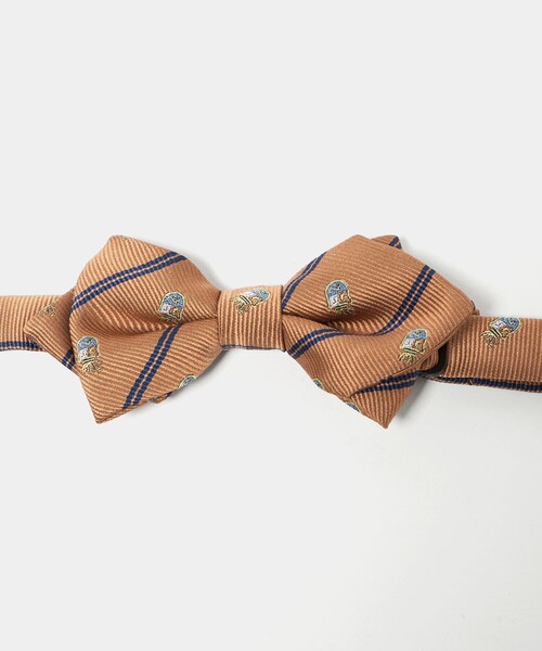 green label relaxing(グリーンレーベルリラクシング)の「ボウタイ チーフ セット(クレスト) / キッズ 手洗い可能(ネクタイ・キッズ・ワイン/オレンジ・FREE)」の9枚目の写真