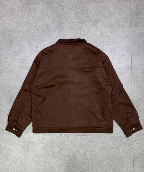 link lot(リンクロット)の「ヴィンテージライクスウェードジップジャケット(ブルゾン・メンズ・ブラウン・M/L)」の22枚目の写真