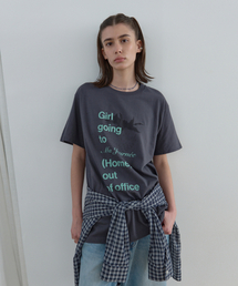 M STRAWBERRY SHORT SLEEVE T-SHIRT_CHARCOAL