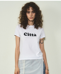 シグネチャーロゴ半袖Tシャツ_CTT332(ホワイト)