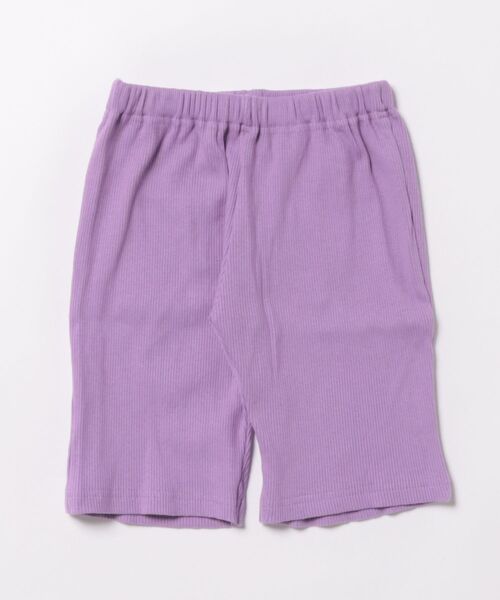 BREEZE（ブリーズ）の「【WEB限定/26春新作】DAISUKIリブハーフパンツ（その他パンツ・キッズ・その他2/ラベンダー/イエロー/その他11/オレンジ/ピンク/グリーン/アイボリー/ブラック/グレー/ターコイズブルー/その他12・100/90/110/80/120/130）」の7枚目の写真