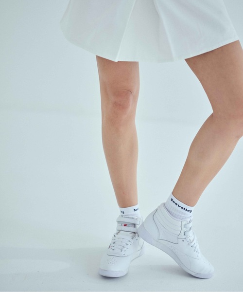 SEA（シー）の「90’s テニススカート（スカート・レディース・ホワイト/ネイビー・ONE SIZE）」の4枚目の写真