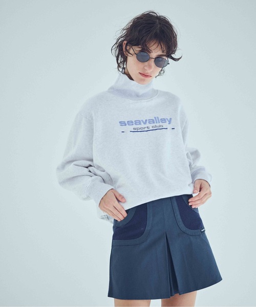 SEA（シー）の「90’s テニススカート（スカート・レディース・ホワイト/ネイビー・ONE SIZE）」の8枚目の写真