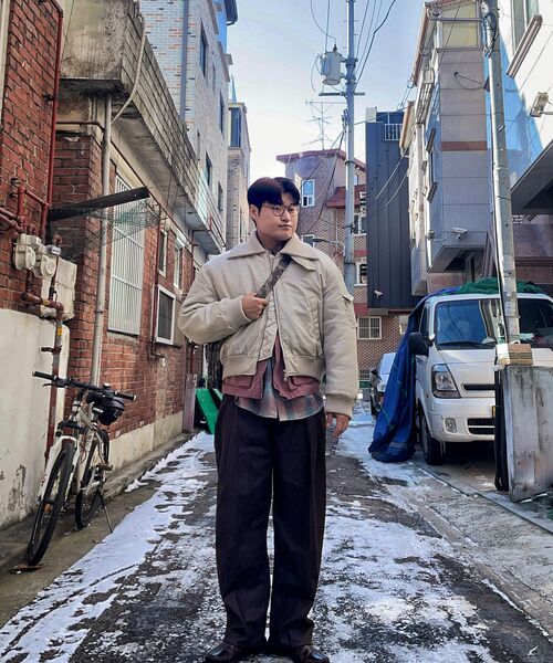 DECET(デケト)の「Deep Pleats Wide Jeans DCPT030CPBrown(その他パンツ・レディース・その他・26/28/30/32/34)」の8枚目の写真
