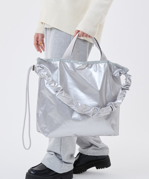 GH DAILY TOTE フロストシルバーシャイン（トートバッグ）｜LeSportsac
