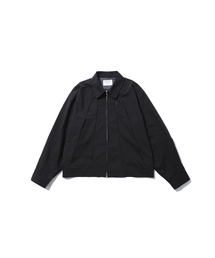 EYEUNDERSTAND（アイアンダスタンド）の「Straight Line Jacket (Black)（ナイロンジャケット）」