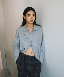 ANOTHER OFFICE WOMEN（アナザー オフィス ウーマン）の「w. Warm Chambray Shirt (Mid Gray)（シャツ/ブラウス）」