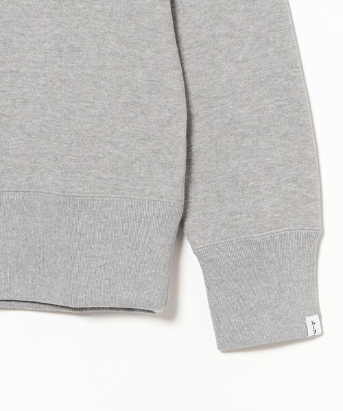 LOOPWHEELER（ループウィラー）の「【別注】LOOPWHEELER / Sweat Crew Neck（スウェット・メンズ・ライトグレー/ブラック/ネイビー/ナチュラル・MEDIUM/LARGE/SMALL/X-LARGE）」の16枚目の写真