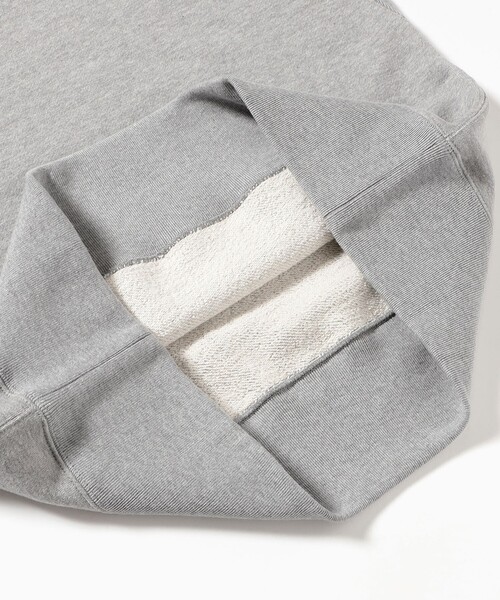 LOOPWHEELER（ループウィラー）の「【別注】LOOPWHEELER / Sweat Crew Neck（スウェット・メンズ・ライトグレー/ブラック/ネイビー/ナチュラル・MEDIUM/LARGE/SMALL/X-LARGE）」の17枚目の写真