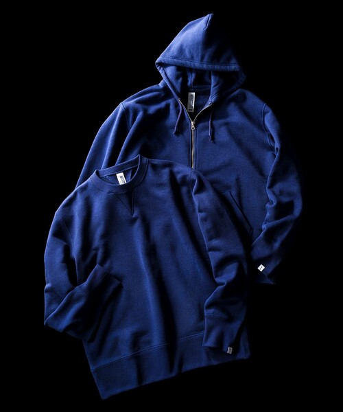 LOOPWHEELER(ループウィラー)の「【別注】LOOPWHEELER / Sweat Crew Neck(スウェット・メンズ・ライトグレー/ブラック/ネイビー/ナチュラル・MEDIUM/LARGE/SMALL/X-LARGE)」の9枚目の写真
