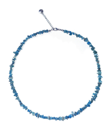 RUNDS（ランディエス）の「Mini Gemstone Necklace (Blue)（ネックレス）」