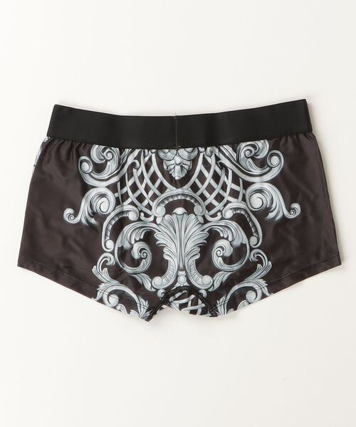 VANQUISH（ヴァンキッシュ）の「VANQUISH / ヴァンキッシュ Decorative Baroque Element アンダーウェア（ボクサーパンツ・メンズ・ブラック/グリーン・L）」の11枚目の写真