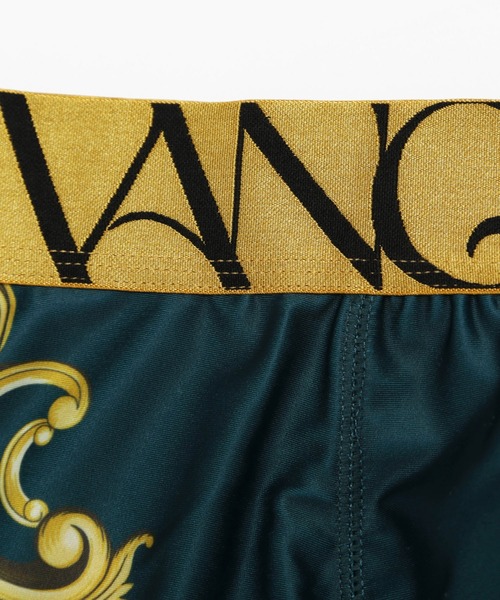 VANQUISH（ヴァンキッシュ）の「VANQUISH / ヴァンキッシュ Decorative Baroque Element アンダーウェア（ボクサーパンツ・メンズ・ブラック/グリーン・L）」の8枚目の写真