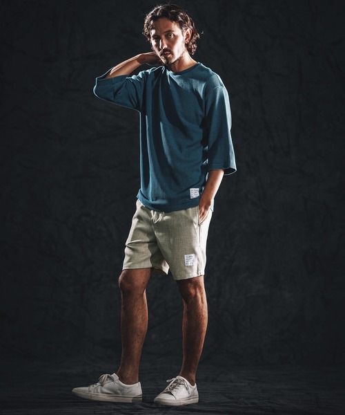 wjk reluxe（ダブルジェーケーリラックス）の「mp14491-linen like shorts ショートパンツ(WR26S-16)（その他パンツ・メンズ・ブラック/ブラウン系その他/グリーン系その他・L/M/S）」の10枚目の写真