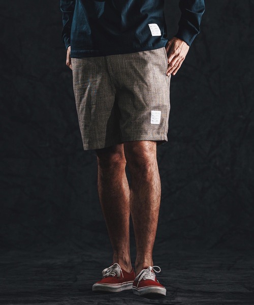 wjk reluxe（ダブルジェーケーリラックス）の「mp14491-linen like shorts ショートパンツ(WR26S-16)（その他パンツ・メンズ・ブラック/ブラウン系その他/グリーン系その他・L/M/S）」の12枚目の写真