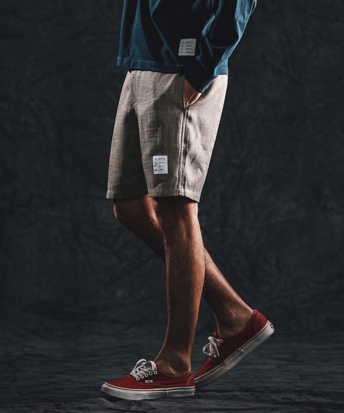 wjk reluxe（ダブルジェーケーリラックス）の「mp14491-linen like shorts ショートパンツ(WR26S-16)（その他パンツ・メンズ・ブラック/ブラウン系その他/グリーン系その他・L/M/S）」の13枚目の写真