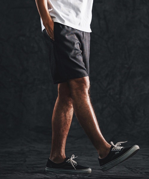 wjk reluxe（ダブルジェーケーリラックス）の「mp14491-linen like shorts ショートパンツ(WR26S-16)（その他パンツ・メンズ・ブラック/ブラウン系その他/グリーン系その他・L/M/S）」の21枚目の写真