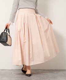 NOLLEY’S Sophi | ウォッシャブルタフタタックフレアロングスカート(スカート)