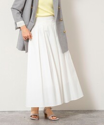 NOLLEY’S Sophi | ウォッシャブルタフタタックフレアロングスカート(スカート)