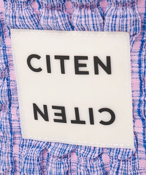 CITEN（シテン）の「＜CITEN＞チェックポップコーンキンチャクショルダー（ショルダーバッグ・レディース・ロイヤルブルー/ブラック・FREE）」の10枚目の写真