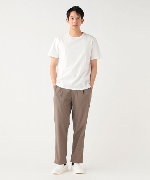 BEAMS HEART(ビームスハート)の「ラグジュアリーポンチ クルーネック Tシャツ(Tシャツ/カットソー・メンズ・ネイビー/ホワイト/ブラック・SMALL/X-LARGE/MEDIUM/LARGE)」の4枚目の写真