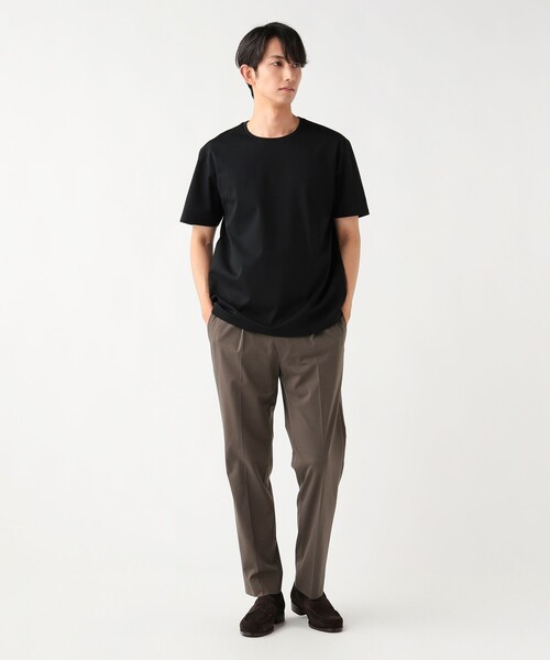 BEAMS HEART(ビームスハート)の「ラグジュアリーポンチ クルーネック Tシャツ(Tシャツ/カットソー・メンズ・ネイビー/ホワイト/ブラック・SMALL/X-LARGE/MEDIUM/LARGE)」の7枚目の写真