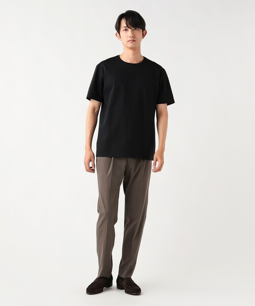 BEAMS HEART(ビームスハート)の「ラグジュアリーポンチ クルーネック Tシャツ(Tシャツ/カットソー・メンズ・ネイビー/ホワイト/ブラック・SMALL/X-LARGE/MEDIUM/LARGE)」の8枚目の写真