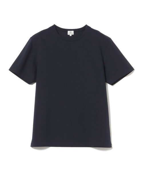 BEAMS HEART(ビームスハート)の「ラグジュアリーポンチ クルーネック Tシャツ(Tシャツ/カットソー・メンズ・ネイビー/ホワイト/ブラック・SMALL/X-LARGE/MEDIUM/LARGE)」の9枚目の写真
