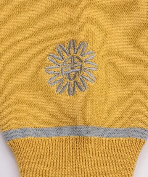 チチカカ（チチカカ）の「サンフェイスエンブロイダリー スウェットライクニットプルオーバー（ニット/セーター・レディース・ブラック/マスタード/ライトブルー・FREE）」の14枚目の写真