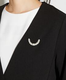 MELROSE claire（メルローズ クレール）の「【MELROSE CLAIRE noir】入卒園式・卒入学式・ハレの日を華やかに彩るパールブローチ（ブローチ/コサージュ）」