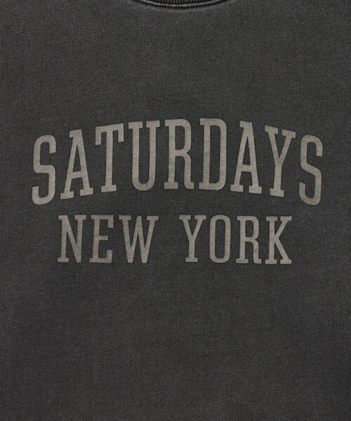 Saturdays NYC(サタデーズ ニューヨークシティ )の「Bowery Standard Crew(スウェット・メンズ・ブラック/ネイビー/オレンジ・S/L/M)」の5枚目の写真