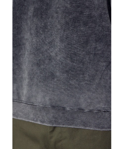 AZUL by moussy(アズールバイマウジー)の「ヴィンテージスウェットトップス(スウェット・メンズ・ブルー/ライトブラック・SMALL/MEDIUM/LARGE)」の13枚目の写真