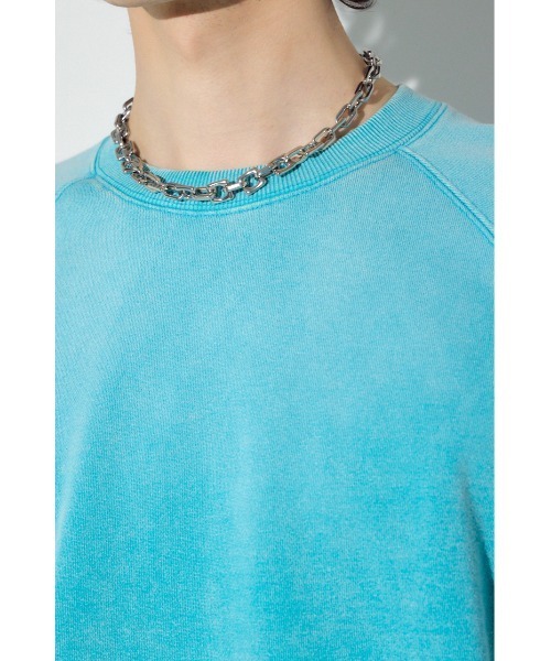AZUL by moussy(アズールバイマウジー)の「ヴィンテージスウェットトップス(スウェット・メンズ・ブルー/ライトブラック・SMALL/MEDIUM/LARGE)」の21枚目の写真