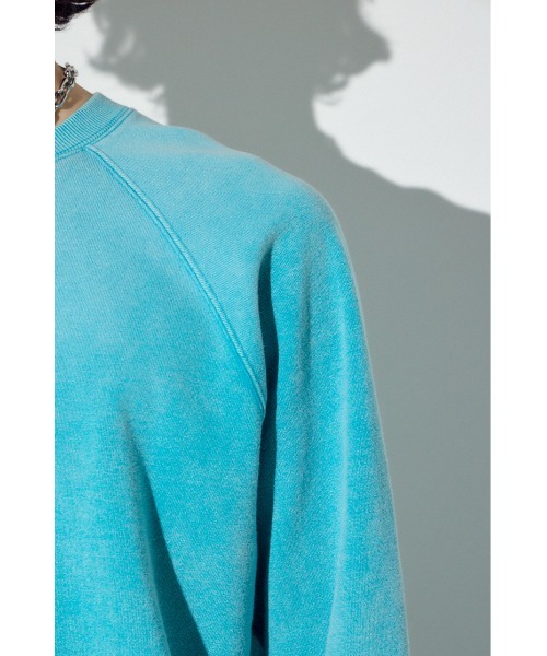AZUL by moussy(アズールバイマウジー)の「ヴィンテージスウェットトップス(スウェット・メンズ・ブルー/ライトブラック・SMALL/MEDIUM/LARGE)」の22枚目の写真