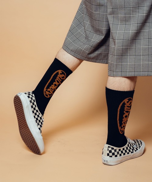 Subciety(サブサエティ)の「Oval logo socks(ソックス/靴下・メンズ・ホワイト/ブラック・FREE)」の17枚目の写真