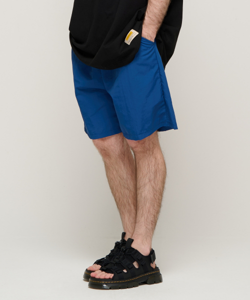 CARGOBROS（カーゴブロス）の「ポイントラベルロゴワッシャーショートパンツ（ブルー）（その他パンツ・メンズ・その他・L/XL）」の3枚目の写真