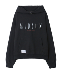 Crack Logo Hoodie-Charcoal
