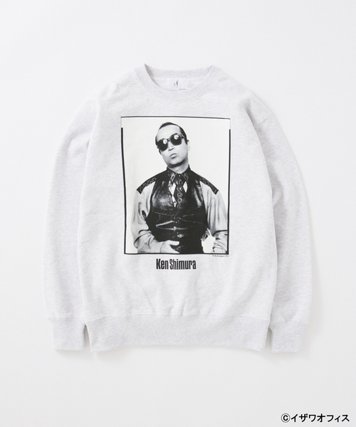 JOURNAL STANDARD（ジャーナルスタンダード）の「【WEB限定】志村けん × JOURNAL STANDARD プリント スウェット（スウェット・メンズ・ブラック/グレー・SMALL/MEDIUM/X-LARGE/LARGE）」の2枚目の写真