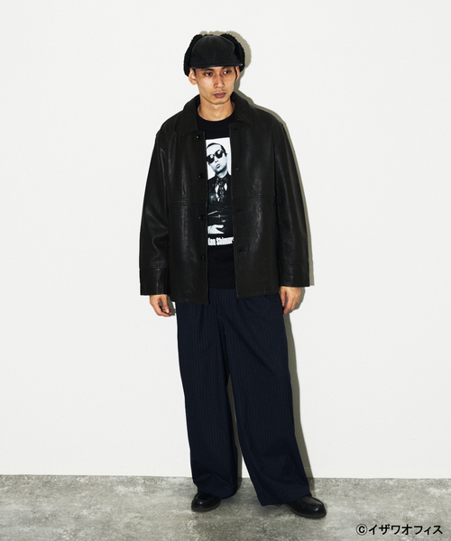 JOURNAL STANDARD（ジャーナルスタンダード）の「【WEB限定】志村けん × JOURNAL STANDARD プリント スウェット（スウェット・メンズ・ブラック/グレー・SMALL/MEDIUM/X-LARGE/LARGE）」の6枚目の写真