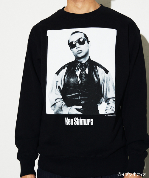 JOURNAL STANDARD（ジャーナルスタンダード）の「【WEB限定】志村けん × JOURNAL STANDARD プリント スウェット（スウェット・メンズ・ブラック/グレー・SMALL/MEDIUM/X-LARGE/LARGE）」の11枚目の写真