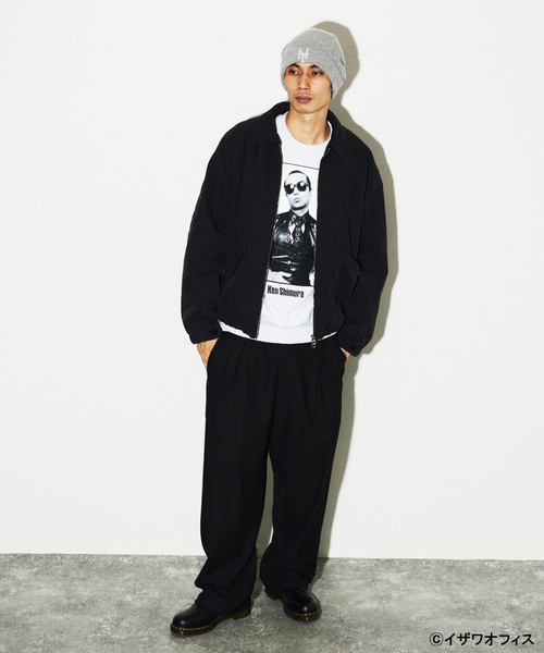 JOURNAL STANDARD（ジャーナルスタンダード）の「【WEB限定】志村けん × JOURNAL STANDARD プリント スウェット（スウェット・メンズ・ブラック/グレー・SMALL/MEDIUM/X-LARGE/LARGE）」の14枚目の写真