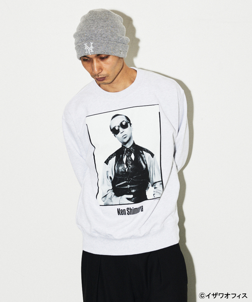 JOURNAL STANDARD（ジャーナルスタンダード）の「【WEB限定】志村けん × JOURNAL STANDARD プリント スウェット（スウェット・メンズ・ブラック/グレー・SMALL/MEDIUM/X-LARGE/LARGE）」の18枚目の写真