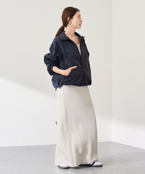 FRAMeWORK（フレームワーク）の「≪追加≫ワッフルストレートスカート（スカート・レディース・ピンク/ライトグレー/ネイビー・38/36）」の16枚目の写真