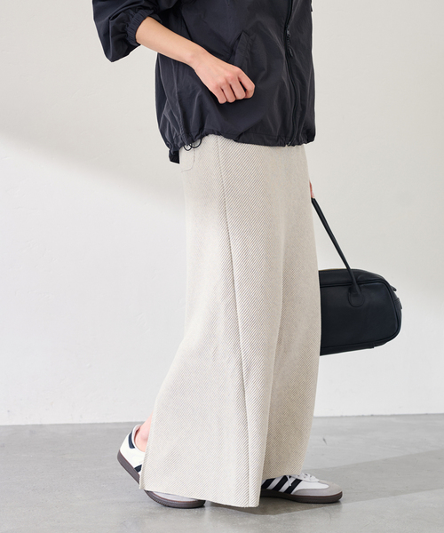 FRAMeWORK（フレームワーク）の「≪追加≫ワッフルストレートスカート（スカート・レディース・ピンク/ライトグレー/ネイビー・38/36）」の21枚目の写真