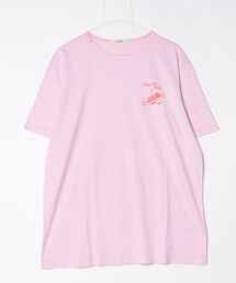 オーバーダイコットンジャージーTシャツ