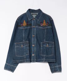 チャイハネ | 【チャイハネ】デニム刺繍MEN'Sジャケット(デニムジャケット)