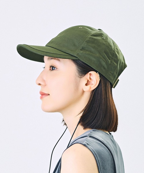 CA4LA(カシラ)の「PALLOR COAD CAP 7(キャップ・レディース・グリーン/ホワイト/ブラック・ONESIZE)」の4枚目の写真