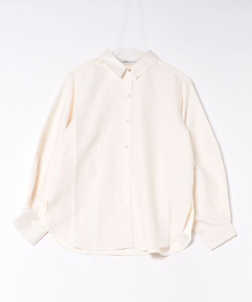 SWITCH BY ARCH(スイッチバイアーチ)の「★SWITCH by ARCH★ Cocoon Volume Sleeve Peach Shirts(シャツ/ブラウス・レディース・アイボリー/チャコールグレー・FREE)」の2枚目の写真