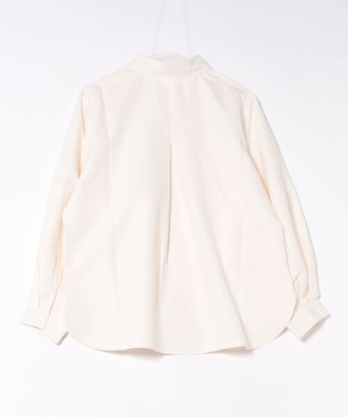 SWITCH BY ARCH(スイッチバイアーチ)の「★SWITCH by ARCH★ Cocoon Volume Sleeve Peach Shirts(シャツ/ブラウス・レディース・アイボリー/チャコールグレー・FREE)」の3枚目の写真
