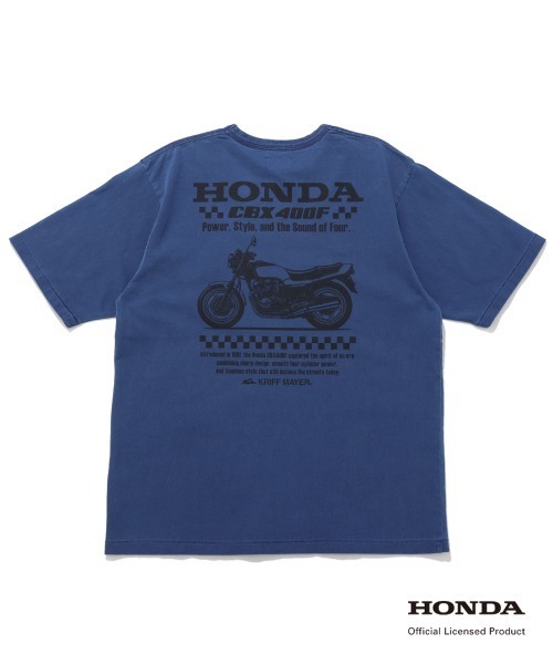 KRIFF MAYER(クリフメイヤー)の「HONDAコラボT(CBX400F)(Tシャツ/カットソー・メンズ・チャコール/ブルー/ナチュラル/グリーン/レッド・LARGE/MEDIUM/X-LARGE)」の5枚目の写真